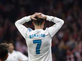 CR7 não tem estado ao seu nível, nomeadamente na LaLiga. EFE/Archivo