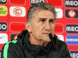 Bouza habló tras su victoria a Newell's. EFE