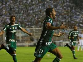 Keno foi a grande figura da partida com o Botafogo. EFE