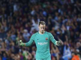 Ter Stegen salvou o Barcelona. EFE
