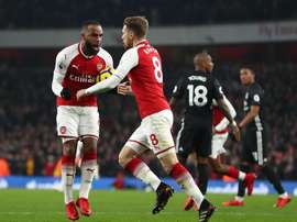 O Arsenal bateu o Crystal Palace no Emirates. EFE/EPA