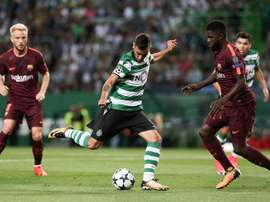 Bruno Fernandes na rota do Chelsea. EFE