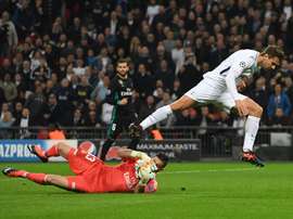 Llorente opened the scoring with his first goal for Spurs. EFE/Archivo