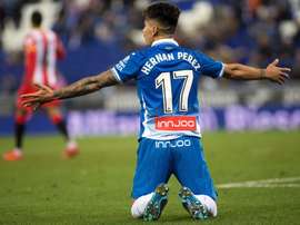 Hernán Pérez es uno de los jugadores con pasado castellonense. EFE