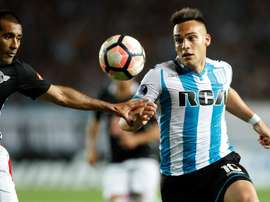 Milito a conseillé Lautaro de miser sur l'Inter. EFE
