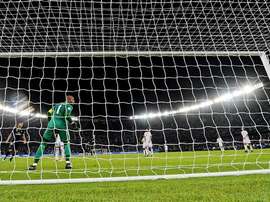 El Madrid no pudo batir legalmente a Ali Khaseif. EFE