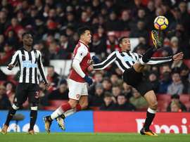 El Newcastle quiere a Jorgensen en la delantera. EFE