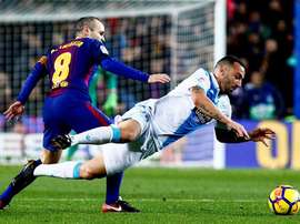 Deportivo e Barça, adversários neste domingo. EFE
