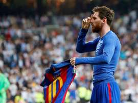 Messi sera à Bernabéu pour la grande finale. EFE