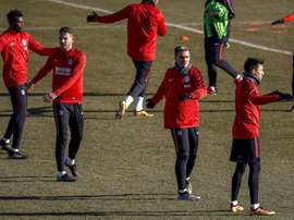 Fútbol por una bella iniciativa. EFE