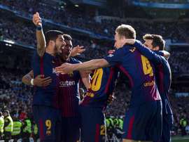 Celebrações que se devem repetir no final do campeonato. Captura/ESPN