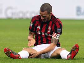Bonucci telefoneó a Ranocchia antes de que se suspendiera la jornada. EFE/EPA