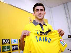 Samperio ya ha sido presentado como jugador de Las Palmas. EFE
