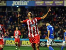 Diego Costa, de volta ao Atlético de Madrid e à competição. EFE