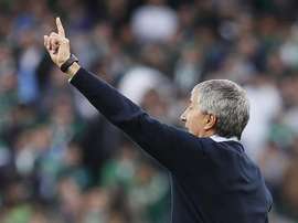 Quique Setién confía en la cantera. EFE
