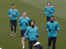 Cristiano Ronaldo, l'ange gardien de Moha Ramos. EFE