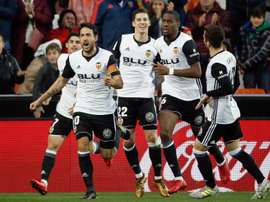 Parejo apontou o gol decisivo do triunfo valenciano. EFE