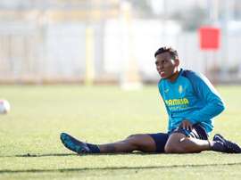 Roger Martínez pourrait retourner au Racing Club. EFE