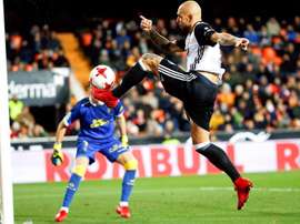 Zaza se concentre sur le travail . EFE/Kai Försterling