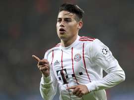 James ne reste pas à Madrid. AFP