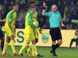 Chapron clash in Nantes historic. EFE