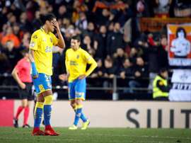 El uruguayo no ha cumplido las expectativas. EFE
