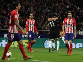 O Sevilla bateu o Atlético por 1-2. EFE