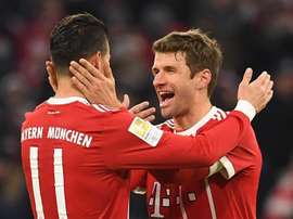 Müller y Lewandowski resolvieron la papeleta. EFE