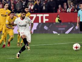 O Sevilla está nas semifinais da Copa do Rei. EFE