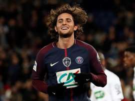 Rabiot et sa mère, toujours le même problème. EFE