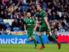 Eraso habló de la visita del Leganés al Camp Nou. EFE