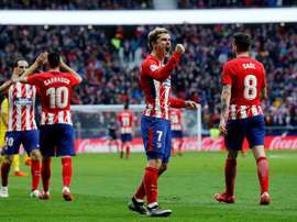 O Atlético goleou o Las Palmas neste domingo. EFE