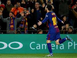 Messi est l'un des joueurs qui marque le plus de 'hat tricks'. EFE