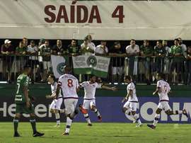 Nacional apologise to Chapecoense. EFE