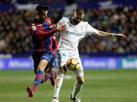 Real were made to do with a point against Levante. EFE