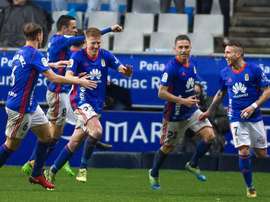 Mossa analizó el juego del Oviedo. EFE