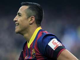 Alexis supera Messi no gol da década do Barcelona. EFE/Archivo