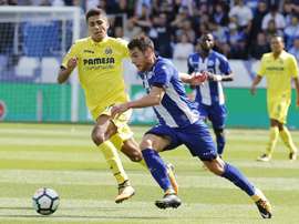 Ibai Gómez foi o autor do gol da vitória. EFE