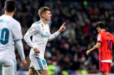 El centrocampista alemán volvió a ser titular ante el Getafe. EFE