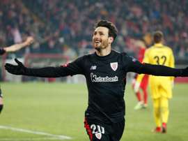 O jogador espanhol bisou na partida. EFE