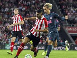 Unai Núñez también criticó la derrota en el Wanda. EFE/Archivo