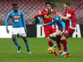 Lazzari, objetivo 'neroazzurro'. EFE