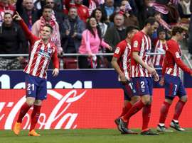 Gameiro and Costa on target as Atletico keep up Barcelona chase. EFE