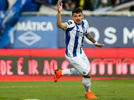 O FC Porto foi à Amoreira vencer por 1-3. EFE
