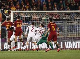 O Milan bateu a Roma por 0-2. EFE
