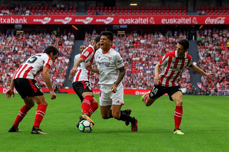 Sevilla vs Athletic Club de Bilbao, LaLiga Santander — Fútbol en vivo