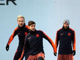 Messi, Rakitic e Sergi Roberto restano a casa. EFE
