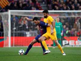 Busquets has failed in his appeal to avoid being banned against Atletico Madrid. EFE
