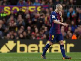 Iniesta ne devrait pas aller en Chine. EFE