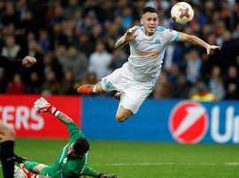 Lucas Ocampos ne foulera pas la pelouse avant plusieurs semaines.